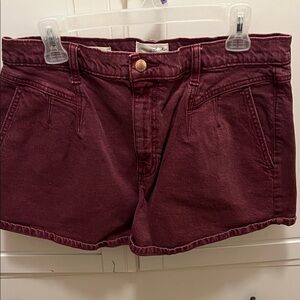 Universal Thread Maroon Jean Shorts